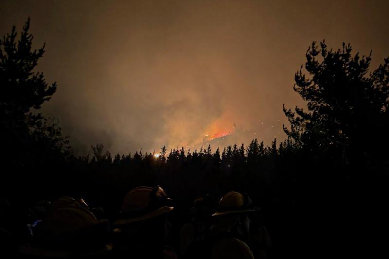 Agencia Uno - Preocupación por fuertes vientos ante incendios forestales