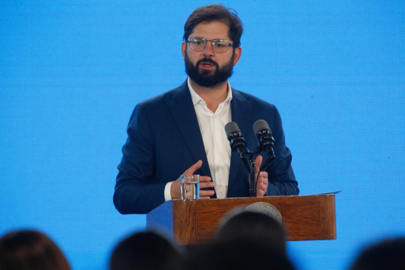 Agencia Uno - Presidente Gabriel Boric