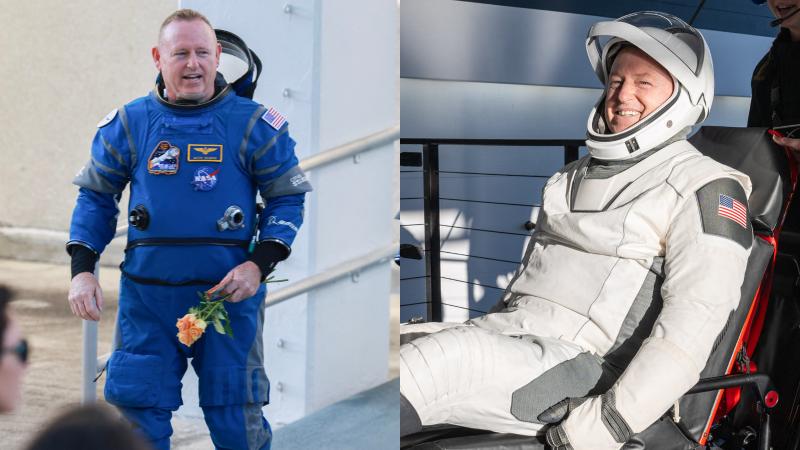 AFP - Astronautas varados en el espacio