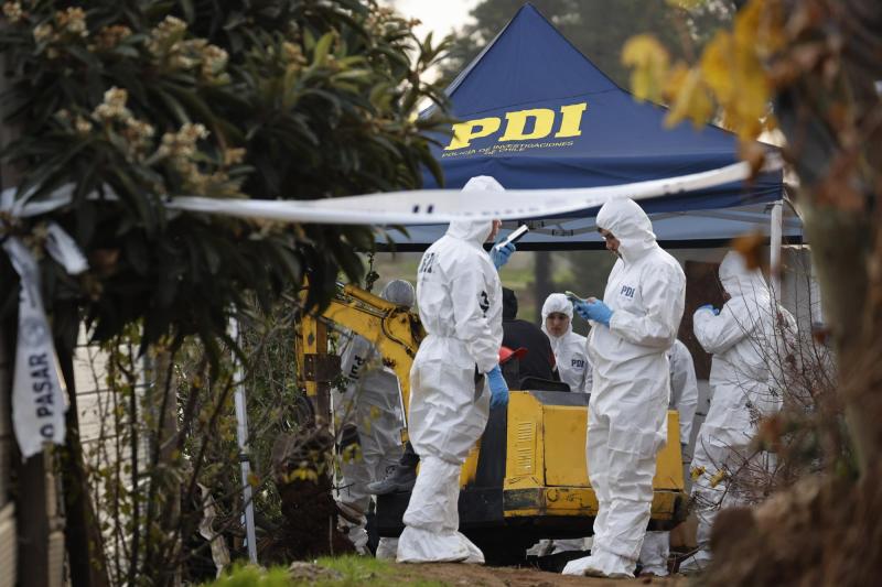 Aton - Diligencias de la PDI en casa de Hugo Bustamante (Archivo)