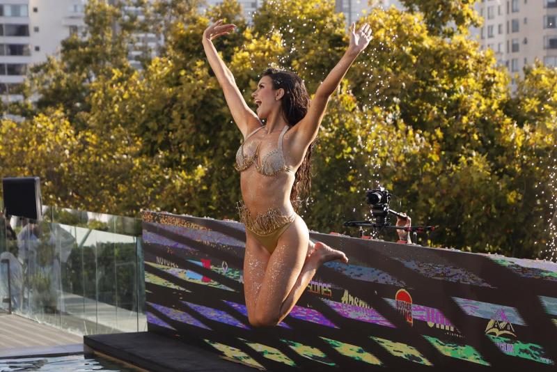 Emilia Dides fue elegido reina del Festival de Viña 2025 - Créditos: Aton