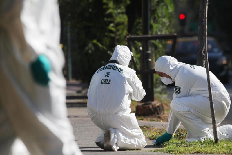 Balacera dejó un carabinero herido en Ñuñoa - Aton