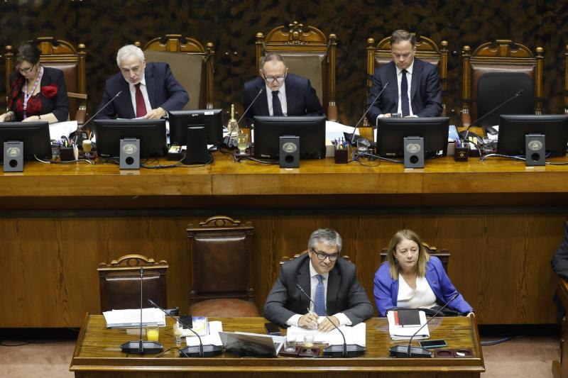 Aton - Sesión del senado en torno a secreto bancario