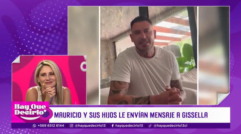 Canal 13 - Gissella Gallardo y Mauricio Pinilla