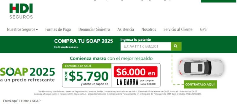 SOAP HDI Seguros
