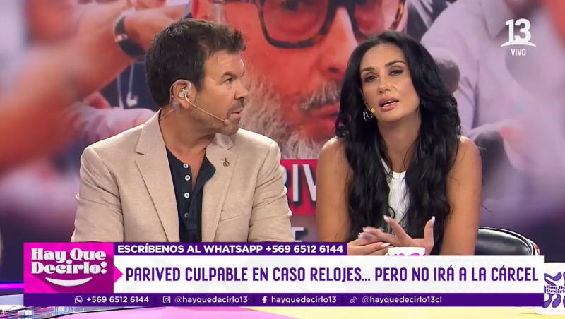 Canal 13 - Pamela Díaz contó advertencia que le hizo Parived