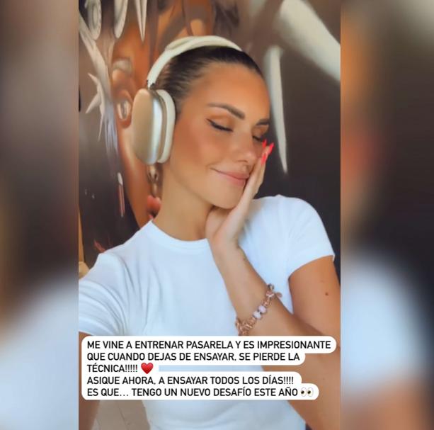 Emilia Dides se prepara para un nuevo desafío