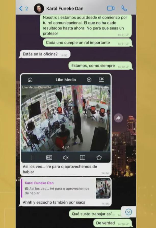 Karol Lucero en el centro de la polémica: Acusaciones de explotación laboral y vigilancia ilegal en Like Media - Captura "Que te lo digo"