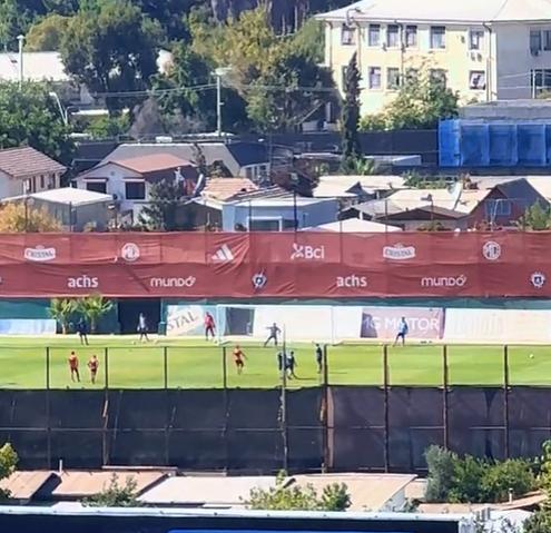 El inédito video de la Roja entrenando en Juan Pinto Durán - Créditos: @pipe.nav93