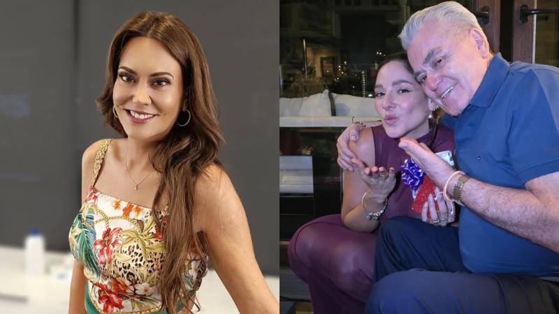 Instagram - Daniella Campos - Hernán Calderón junto a su hija 'Kel'