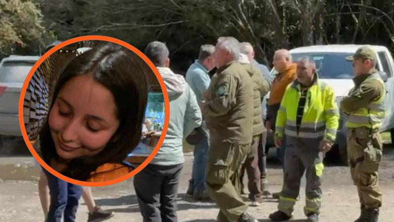 Carabineros - La forma en que Javiera Coña se las ingenió para sobrevivir en Cochamó