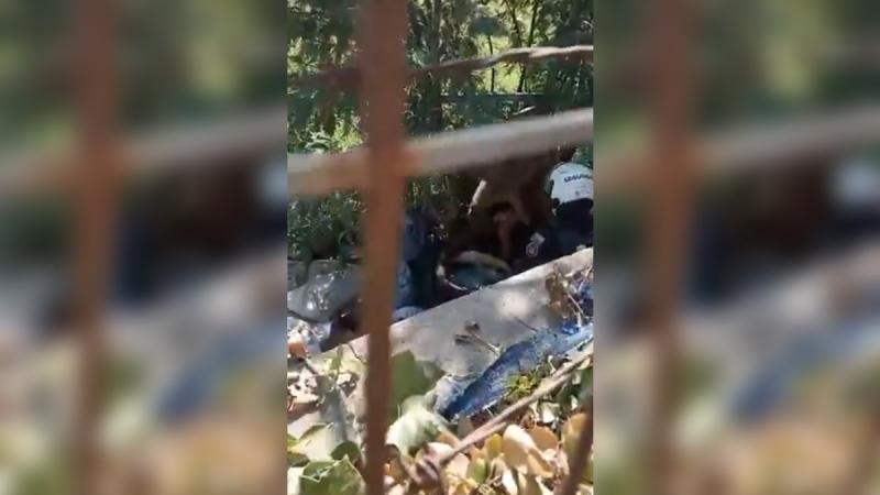 Captan golpiza de guardias municipales a persona en situación de calle en Viña del Mar