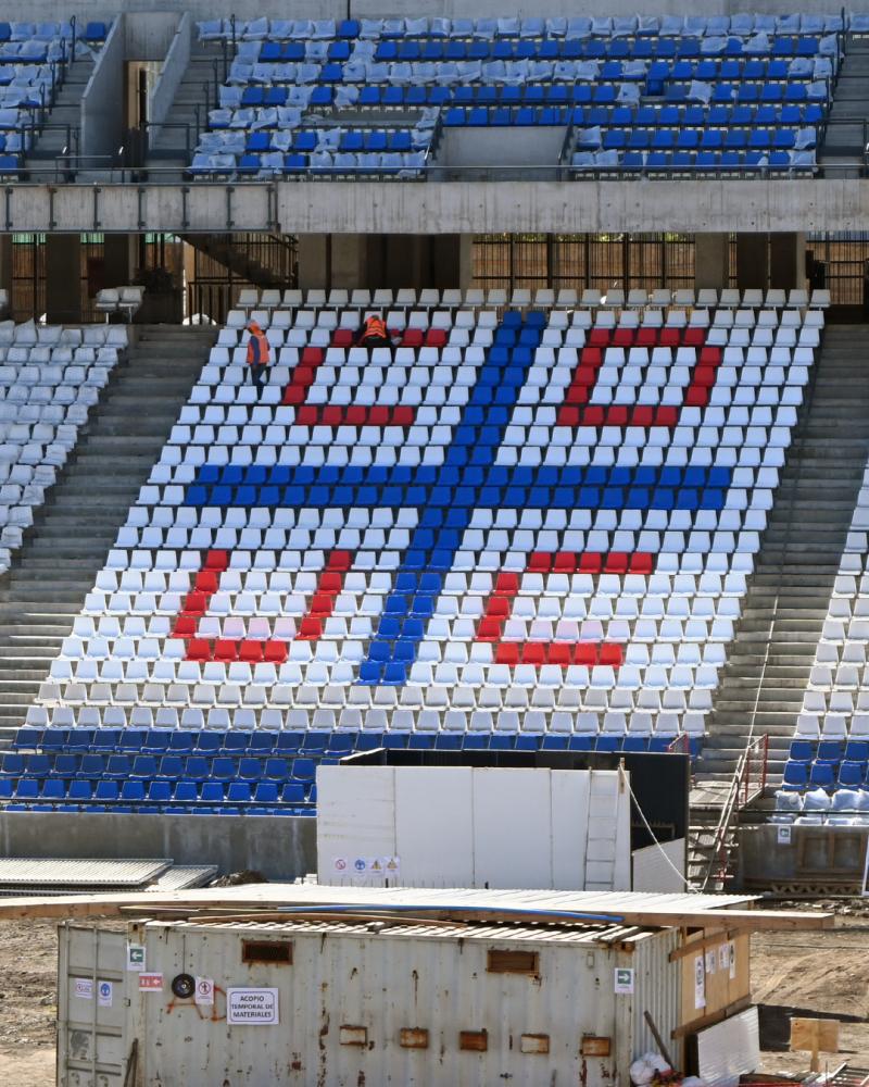 La UC espera por su nuevo estadio, el Claro Arena - Créditos: Cruzados