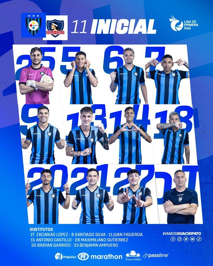 Formación de los Acereros - Créditos: Huachipato