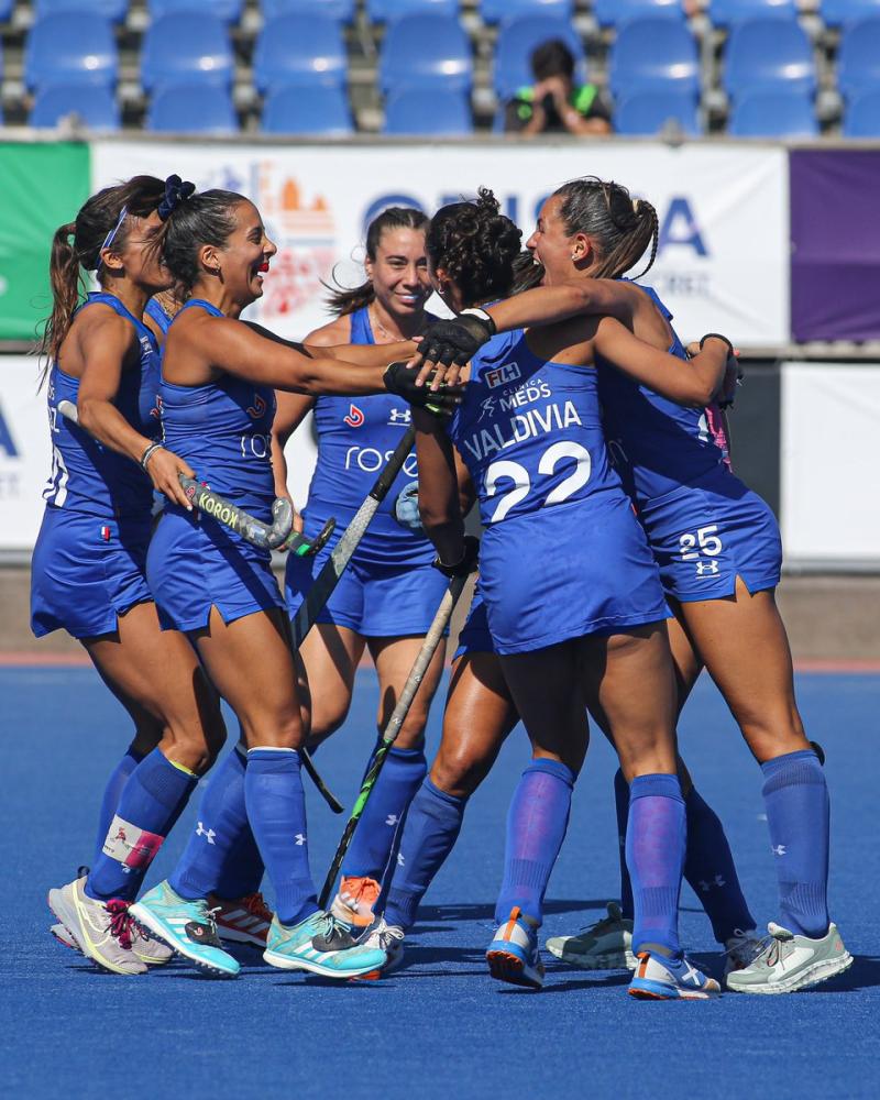 Las Diablas se quedaron con el tercer puesto - Créditos: Team Chile
