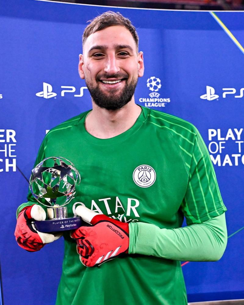 Donnarumma fue el héroe de la jornada al tapar dos penales - Créditos: PSG