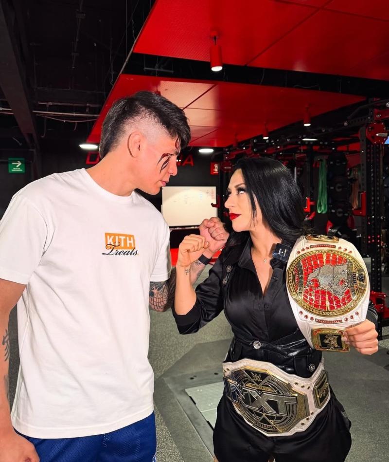 Stephanie Vaquer y la Jaula Bahamondes juntos - Créditos: X