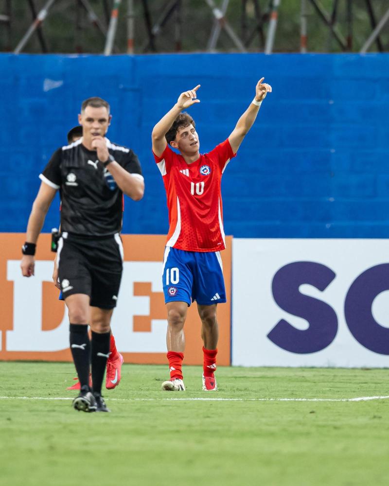 Celebración del gol de Zidane Yáñez - Créditos: Redes Sociales