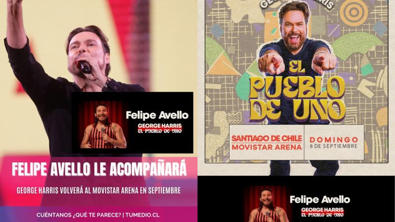 Tu Medio/Puntoticket - ¿George Harris y Felipe Avello juntos otra vez? Saquen sus propias conclusiones