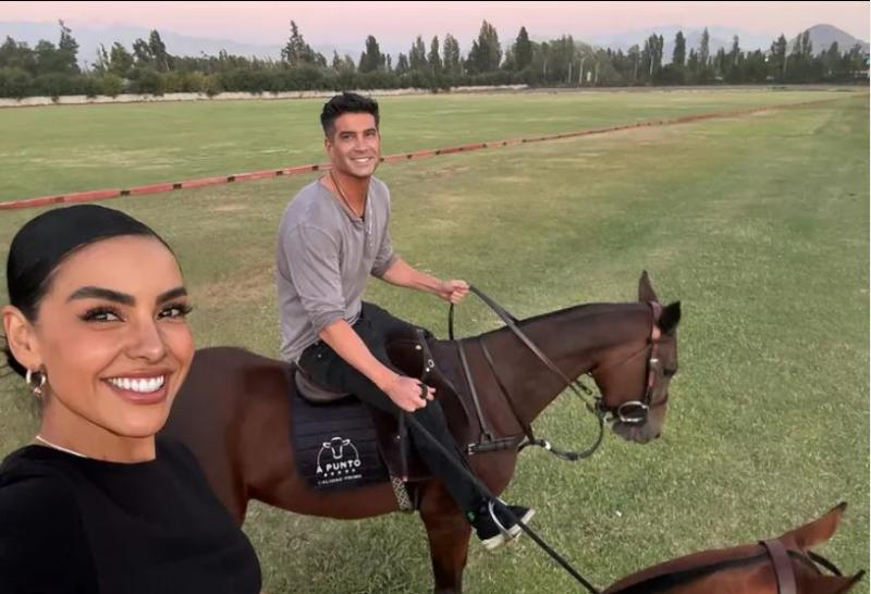 Mario Velasco y Badra Gamal - Instagram Mario Velasco