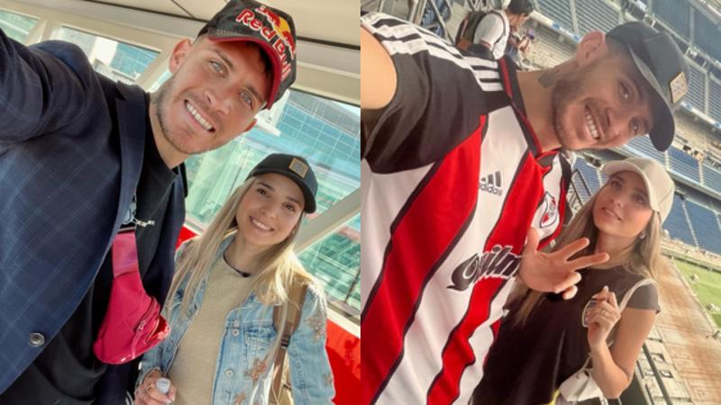 Instagram - Santiago Martínez y Emily Ceco se conocieron en Netflix