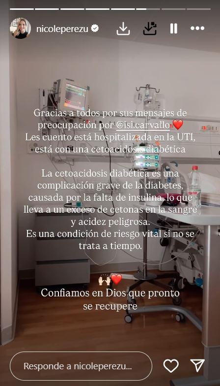 Instagram - Los mensajes de Nicole Pérez por redes sociales