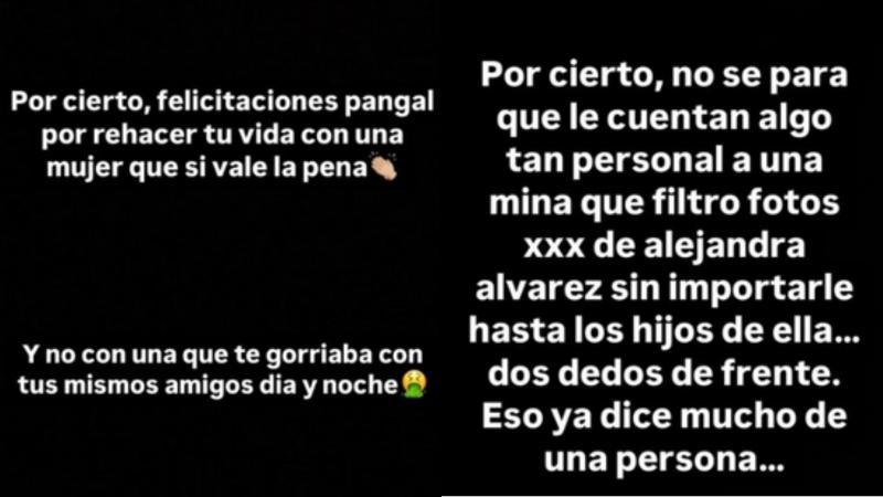 Instagram - Nano Calderón dispara contra su hermana y envía mensaje a Pangal