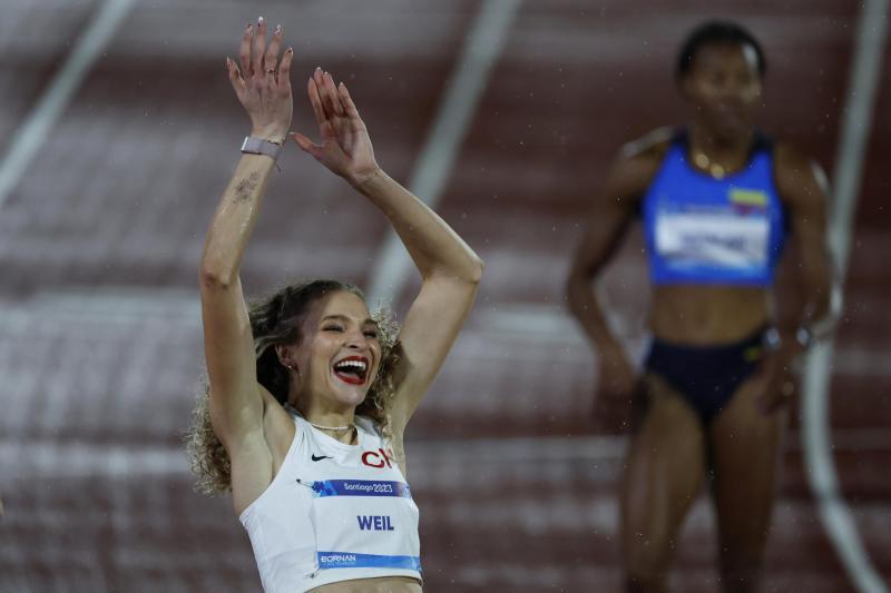 Martina Weil volvió a superar su récord nacional - Créditos: Photosport