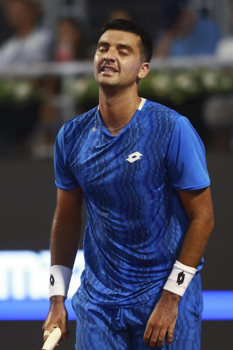 Tomás Barrios se despide del Challenger de Santiago en octavos de final - Créditos: Photosport