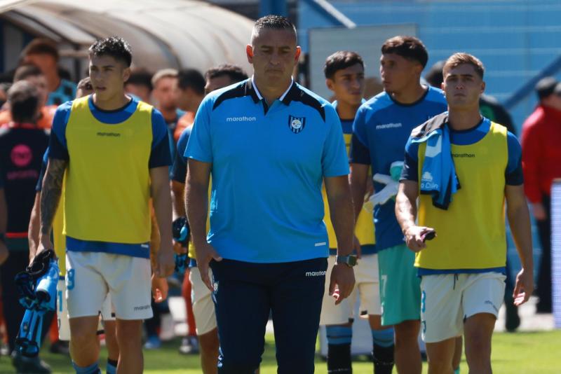 Jaime García junto al plantel de Huachipato - Créditos: Photosport