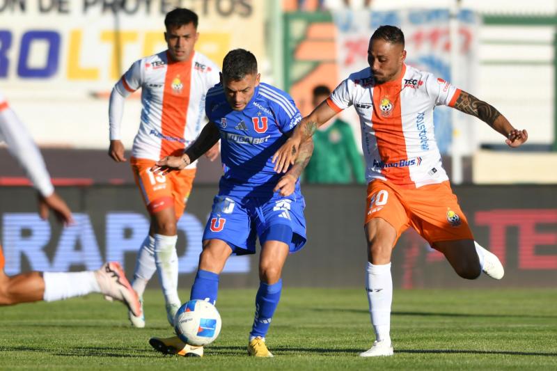 Cobresal derrotó a U de Chile en El Cobre - Créditos: Photosport