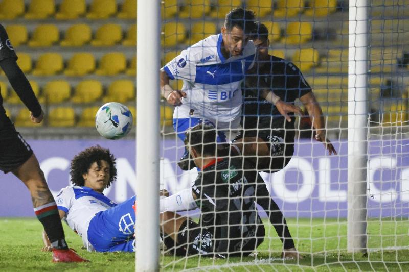 U Católica estuvo muy cerca de igualar el partido con Palestino - Créditos: Photosport