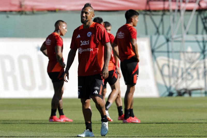 Photosport - Arturo Vidal será titular en la Roja