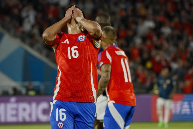 Chile solo rescató un empate sin goles ante Ecuador - Créditos: Photosport
