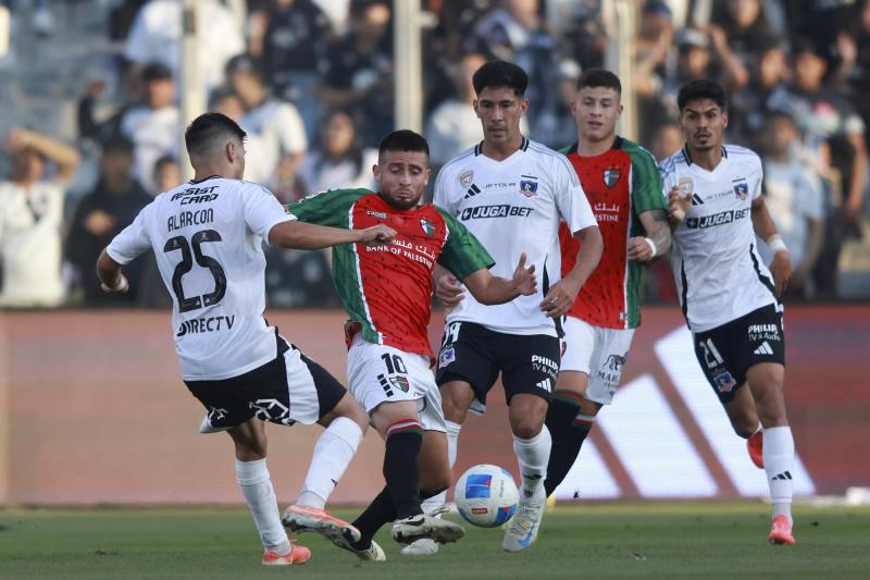 Colo Colo y Palestino firmaron una paridad en el arranque de la fecha 6 - Créditos: Photosport
