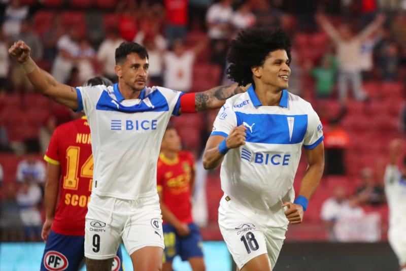 La UC venció 2 a 1 a Unión Española en el Nacional - Créditos: Photosport