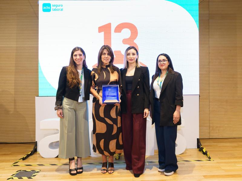 Reconocimiento de ACHS al 13
