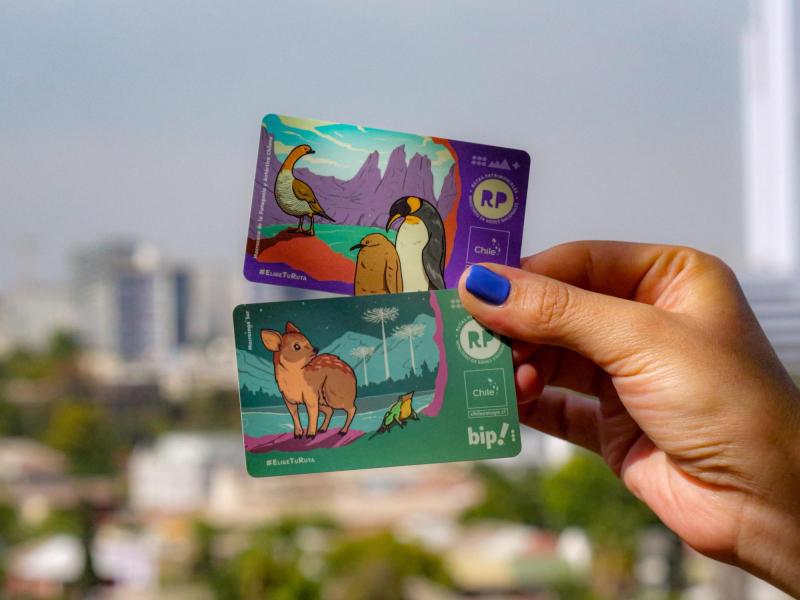 Nuevas tarjetas Bip (gentileza)