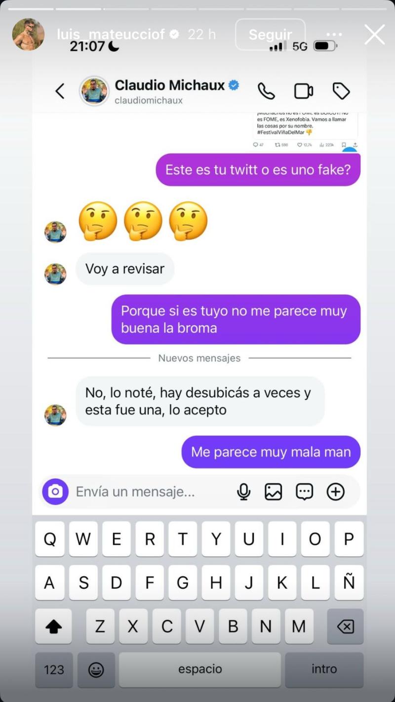 Instagram - Luis Mateucci