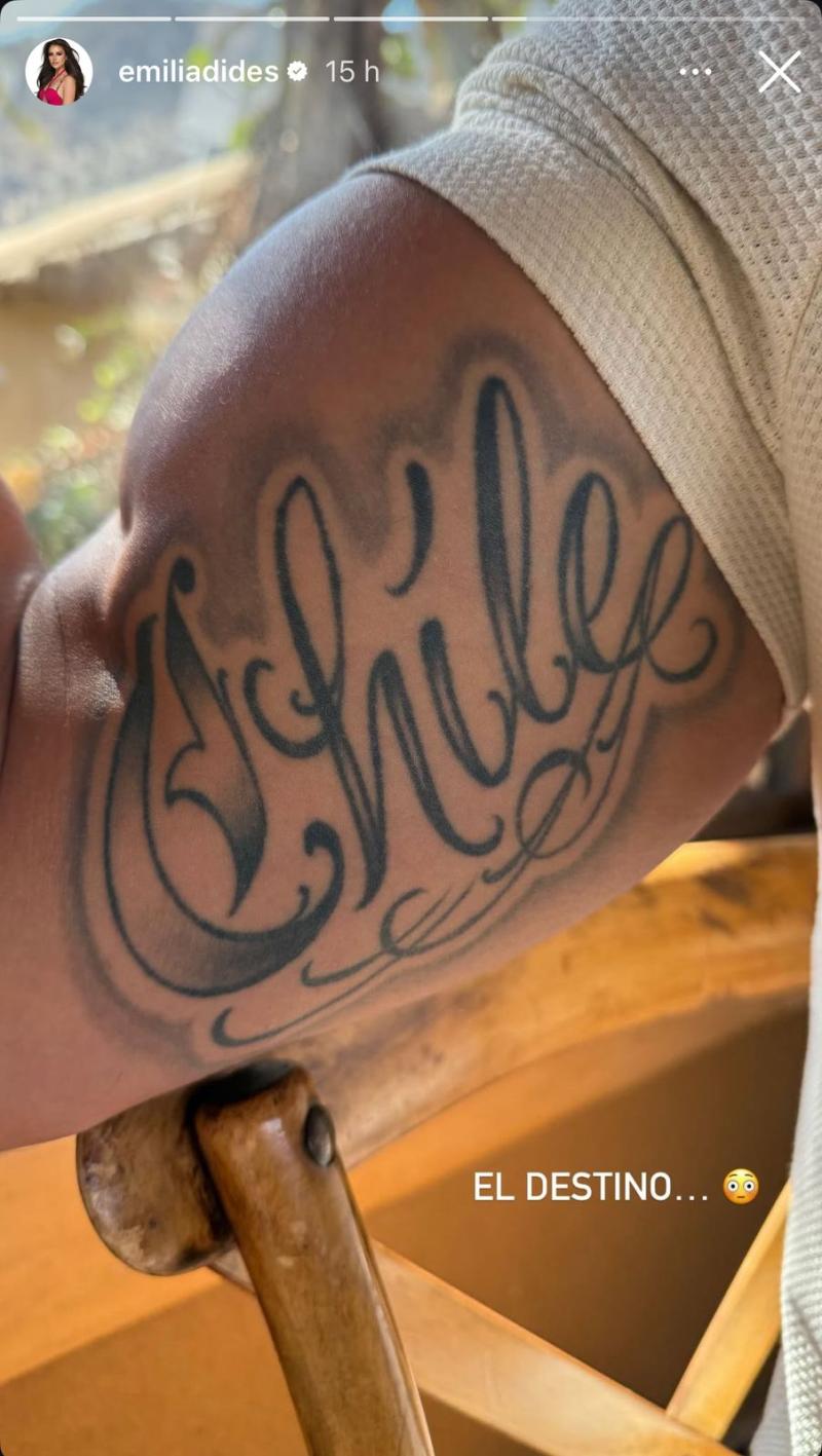 Instagram (@emiliadides) - Brazo de Sammis Reyes