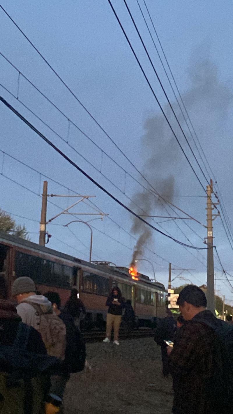 T13 - Incendio en vagón de Biotren