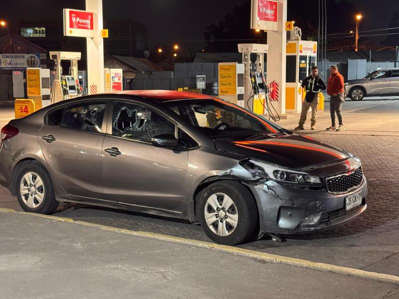 Menores de edad habrían realizado abordazo en La Florida: Robaron auto y lo chocaron