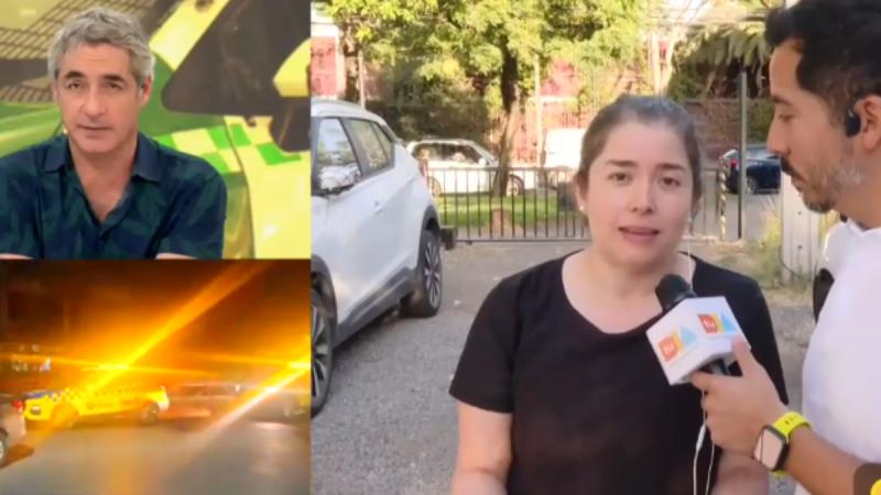 Editora de ‘Tu Día’ socorrió a carabinero baleado en Ñuñoa