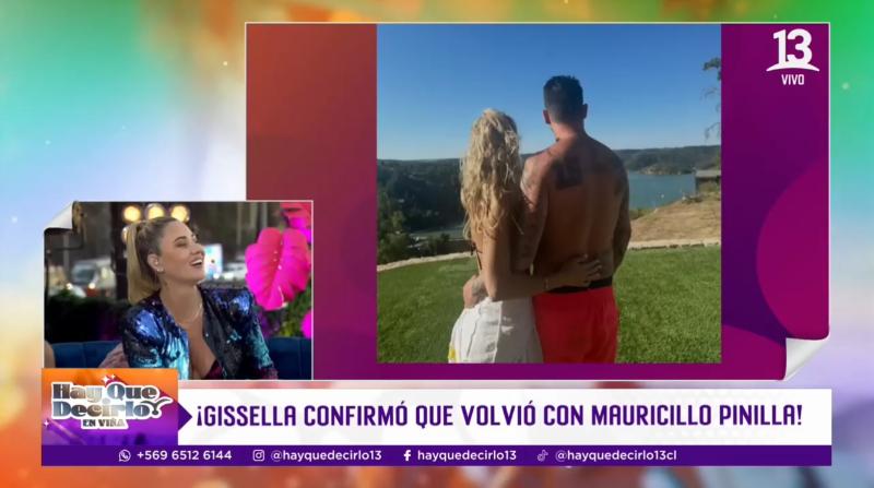 Canal 13 - Gissella Gallardo y Mauricio Pinilla