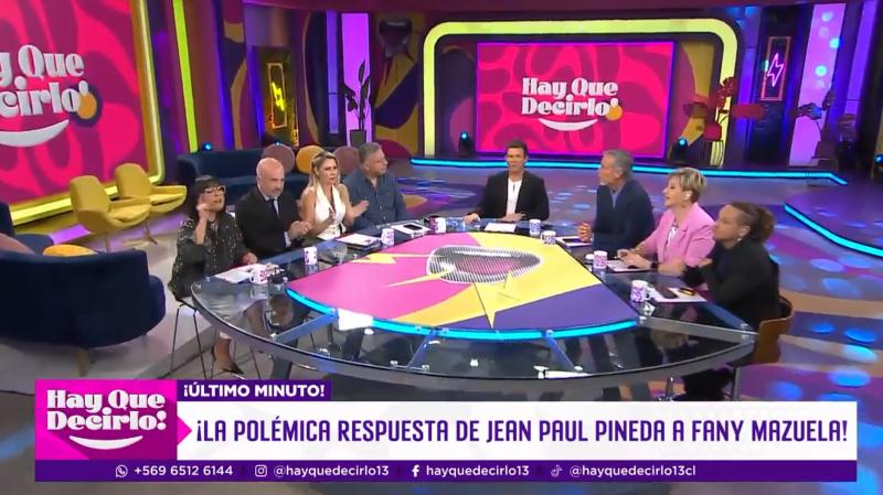 Canal 13 - Jean Paul Pineda habla en ¡Hay que decirlo!