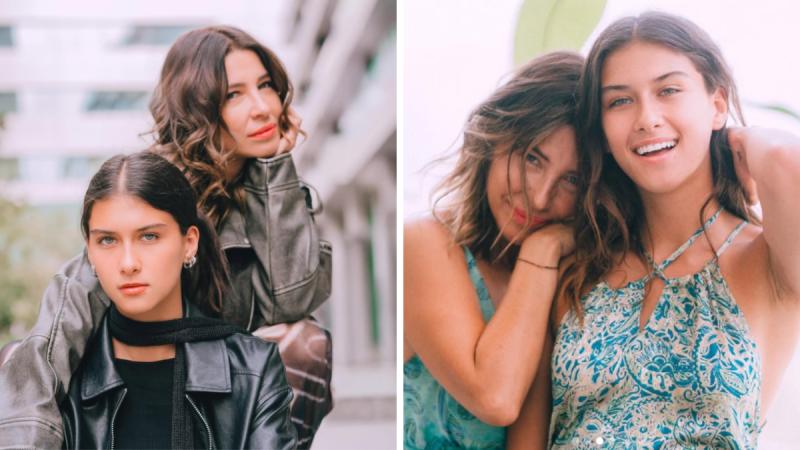 Pancha Merino y su hija - Instagram