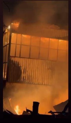 Incendio en Curanilahue