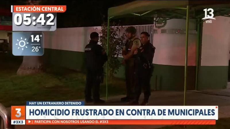 Disparan y lanzan objetos contra municipales: un venezolano detenido