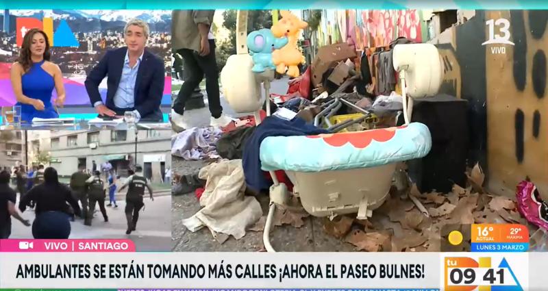 Canal 13 - Mario Desbordes abordó presente del Paseo Bulnes