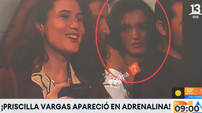 Canal 13 - Priscilla Vargas en 'Adrenalina'